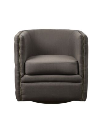 Capstone Swivel Tufted Chair
