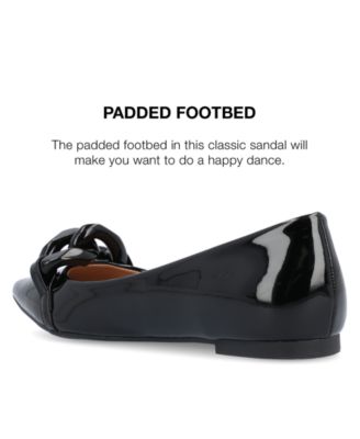 Women's Clareene Chain Pointed Toe Flats