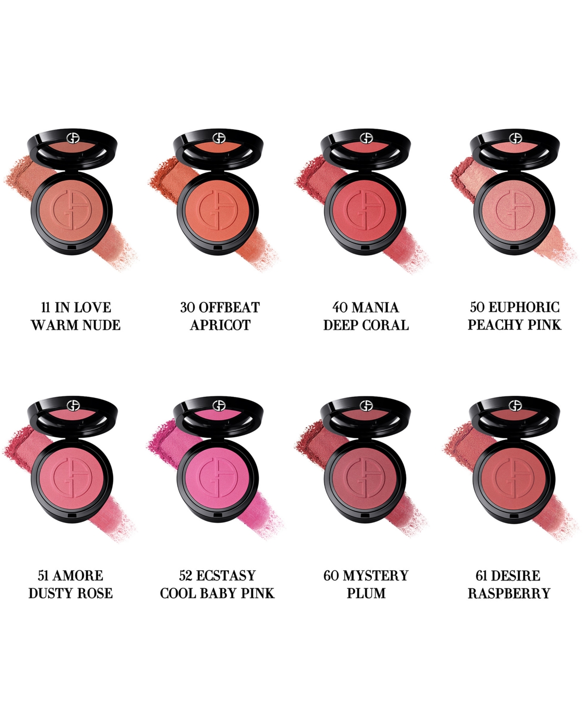 Shop Giorgio Armani Armani Beauty Luminous Silk Glow Blush In 51 Amore