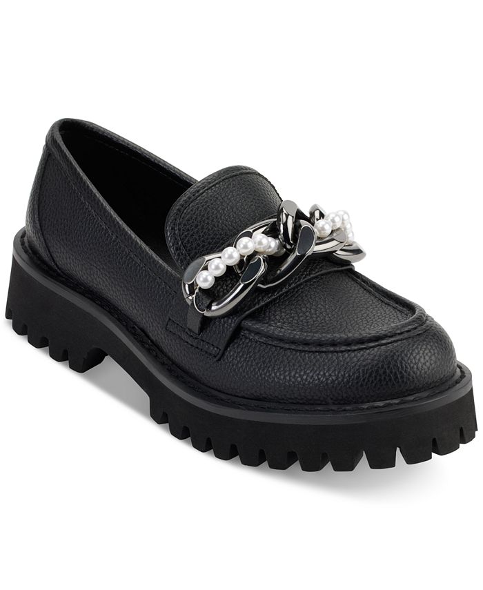 KARL LAGERFELD PARIS Women s Gemsy Slip On Embellished Loafer