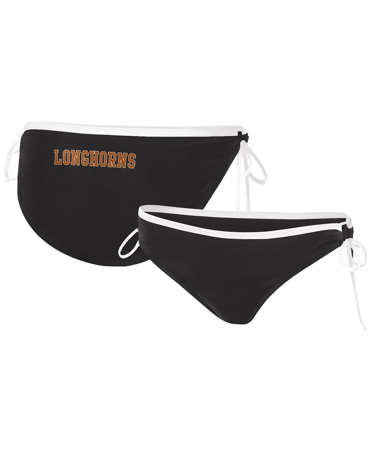G-iii 4her By Carl Banks Black Texas Longhorns Perfect Match Bikini Bottom In Black