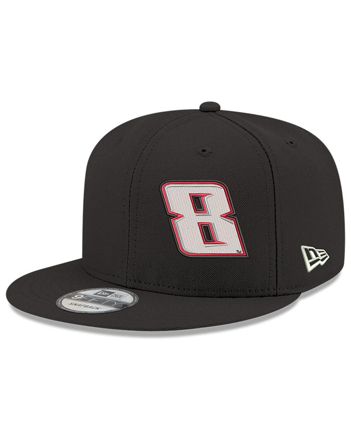 New Era Black Kyle Busch 9fifty Flawless Adjustable Hat In Black