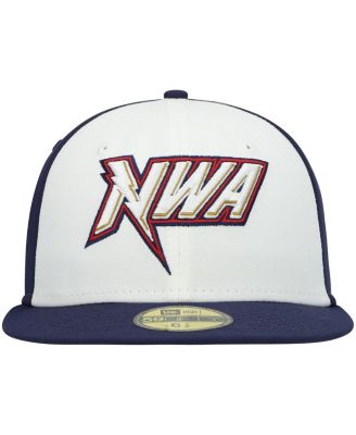 Men's White Northwest Arkansas Naturals Authentic Collection Team Alternate 59FIFTY Fitted Hat
