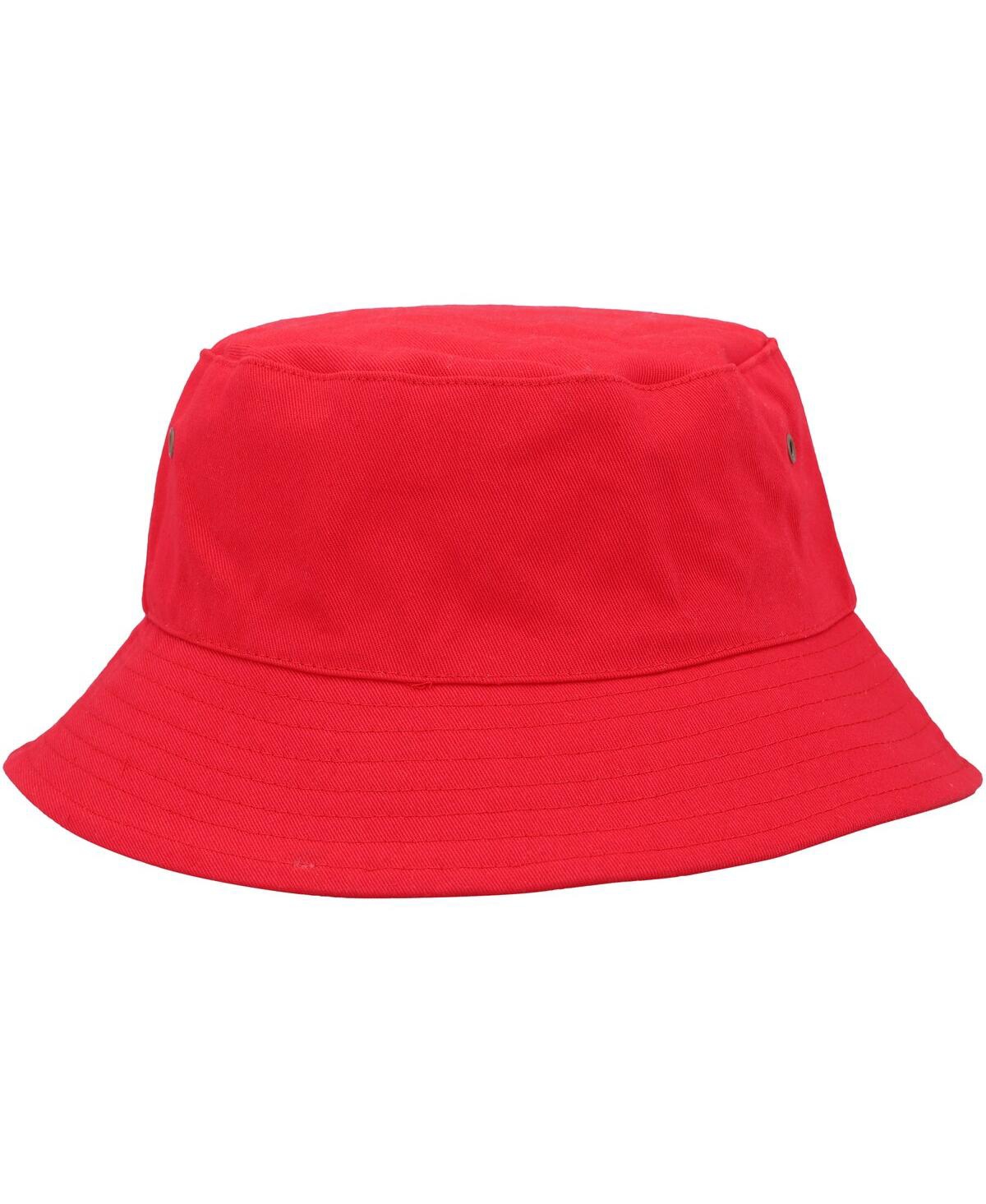 Shop Hurley Men's  Red Logo Bucket Hat
