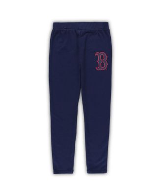 Little Girls Navy, Red Boston Red Sox Forever Love Tri-Blend T-shirt and Leggings Set