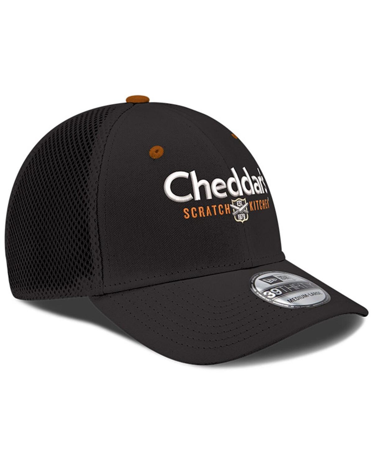 Men's New EraKyle Busch 39THIRTY Cheddar's Neo Flex Fit Hat - Black