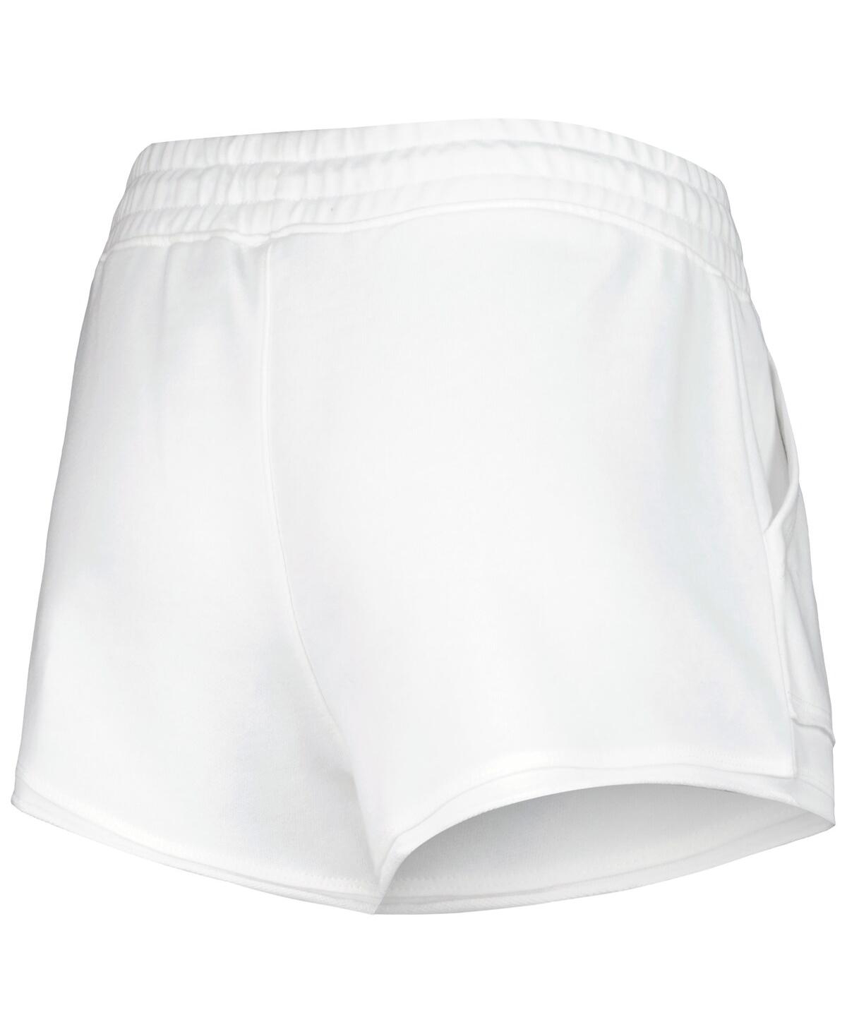 Shop Concepts Sport Women's  White Los Angeles Lakers Sunray Shorts