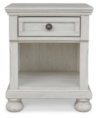 26.63" Wood Nightstand