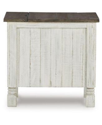 23" Wood Chairside End Table