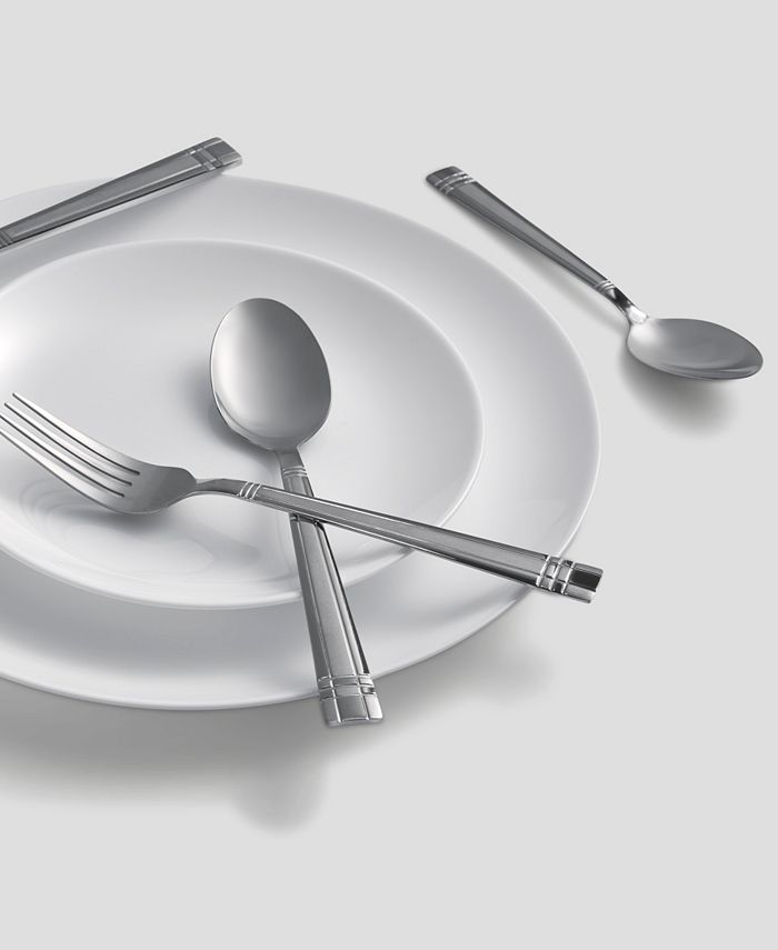 Cambridge Silversmiths Conquest Sand 30-piece Flatware Set | Meses sin interés
