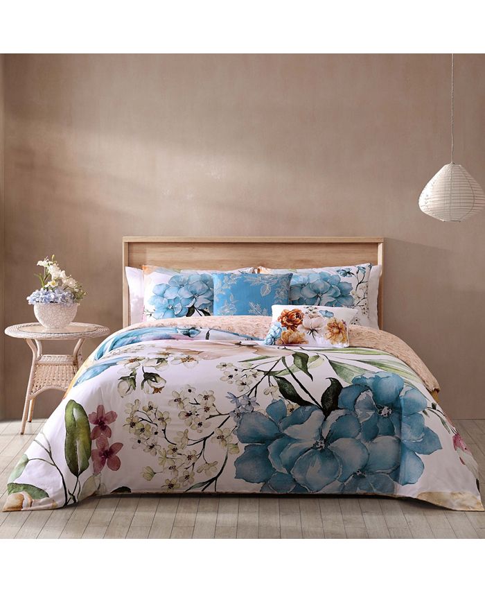 Austin 8-Pc. Reversible Bedding Sets - Blue