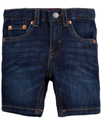 Toddler Boys Slim Fit Stretch Denim Performance Shorts