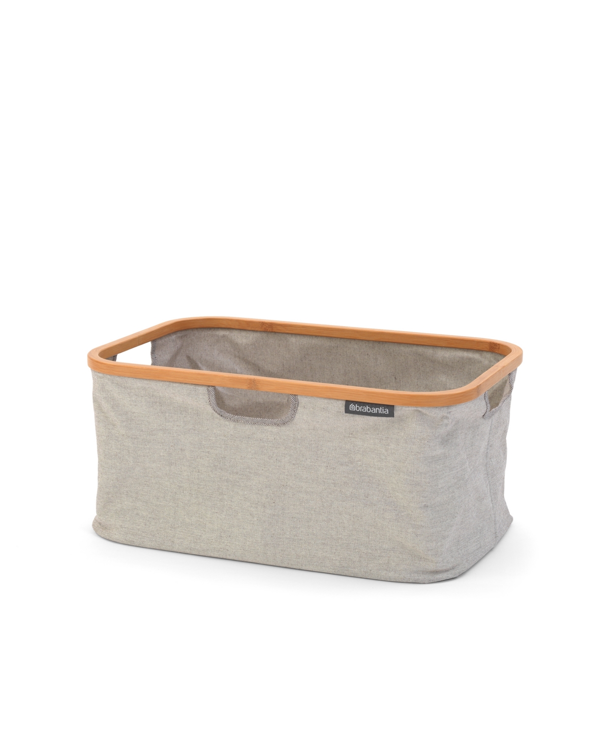 Brabantia Foldable Laundry Basket, Gray, 10.6 Gallon, 40 Liter