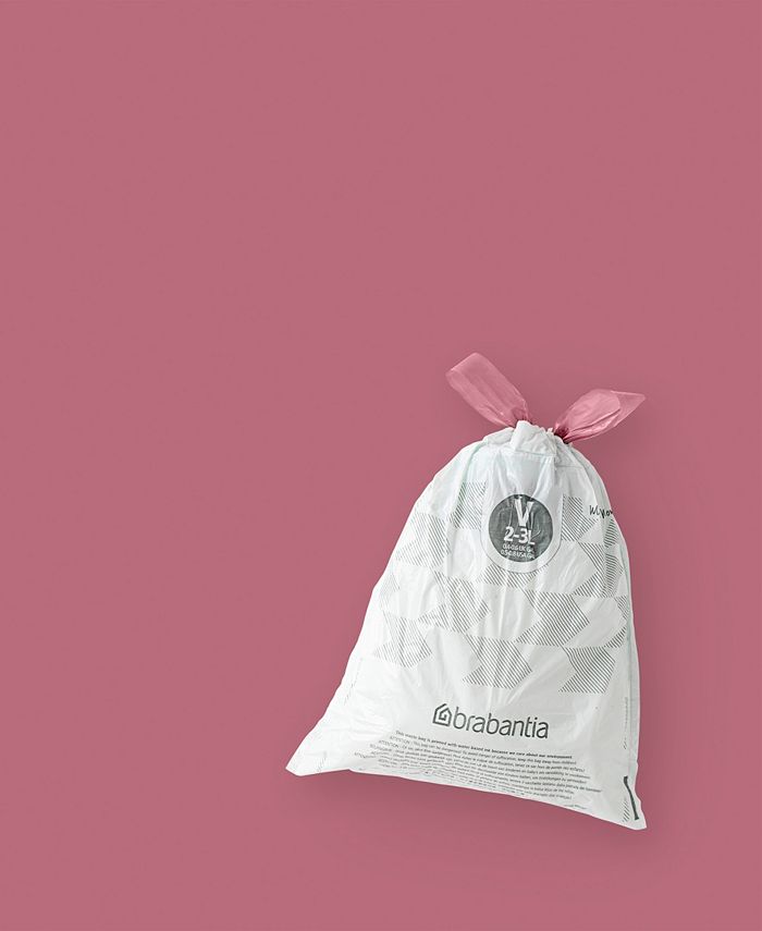 Brabantia Perfectfit Trash Bags, Code V, 0.50.8 Gallon, 23 Liter, 200 Trash Bags Macy's