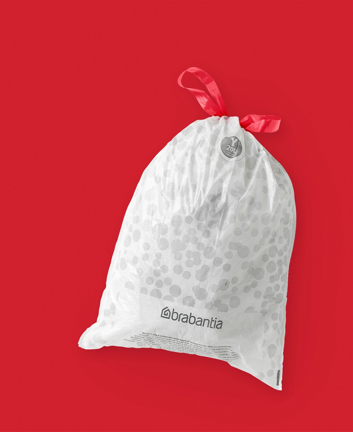 Shop Brabantia Perfectfit Trash Bags, Code Y, 5.3 Gallon, 20 Liter, 120 Trash Bags In White