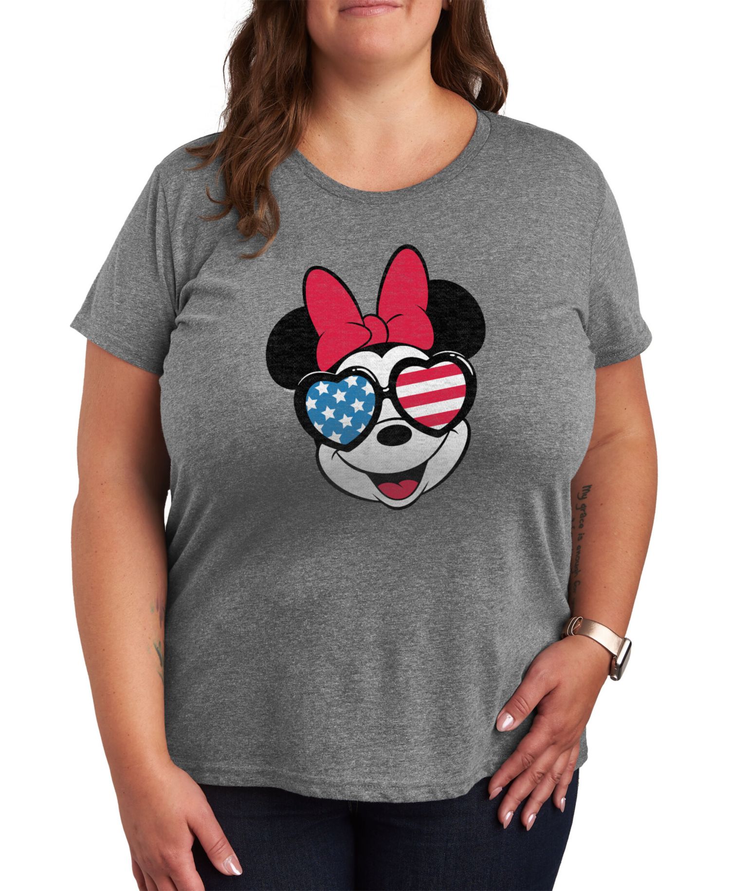 Trendy Plus Size Minnie Mouse Graphic T-shirt
