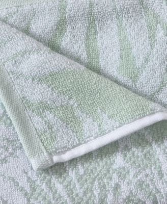 Lago Palm Cotton Terry 6 Piece Towel Set