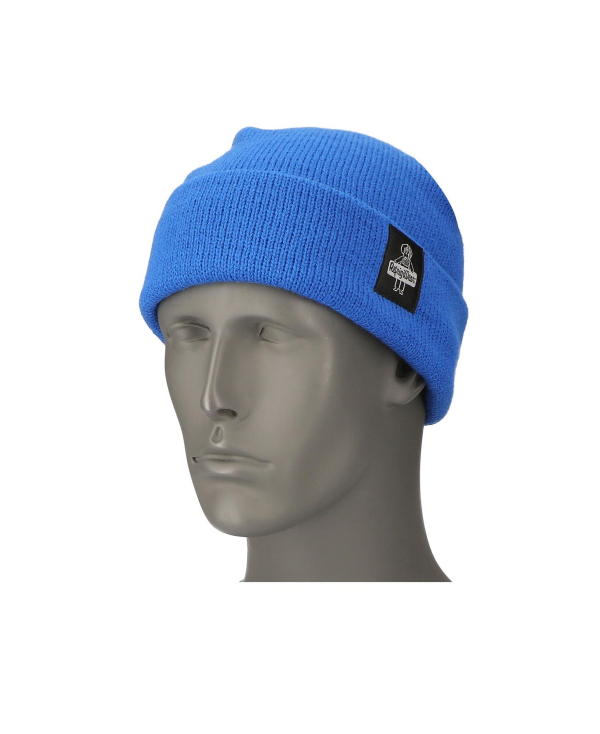 Men's Watch Cap - Knit Cold Weather Beanie - Charcoal