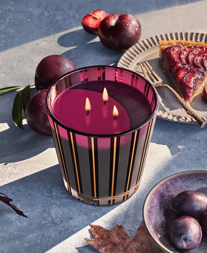 Autumn Plum 3 Wick Candle - Nest