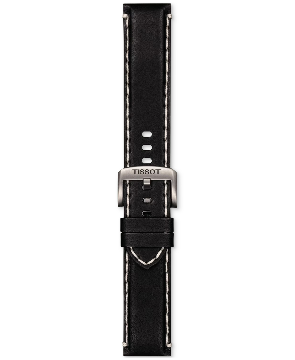 Tissot Official Interchangeable Black Leather Watch Strap