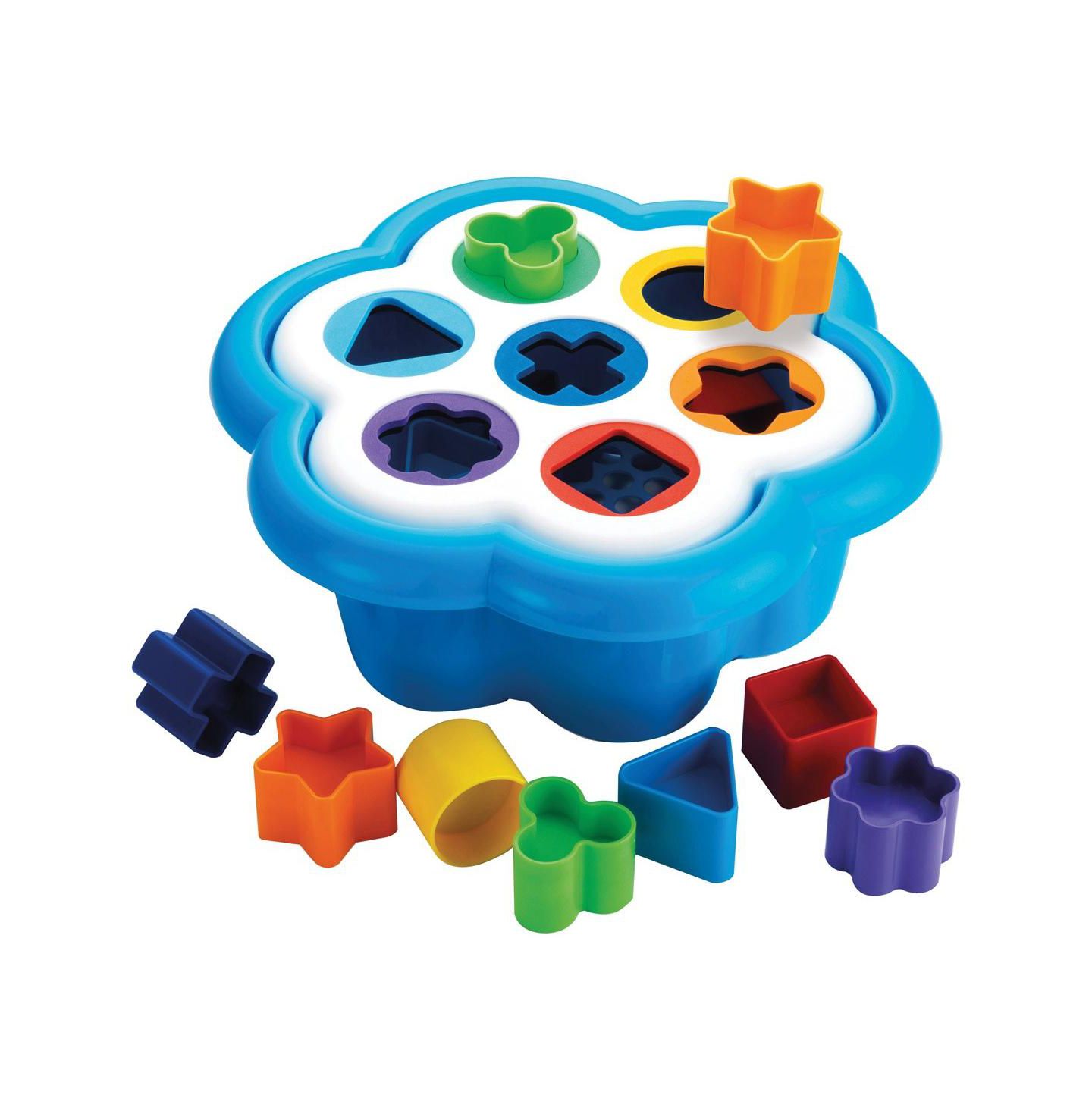 Детские игрушки Quercetti Daisy Shape Sorter - 16 Pieces — фото 1