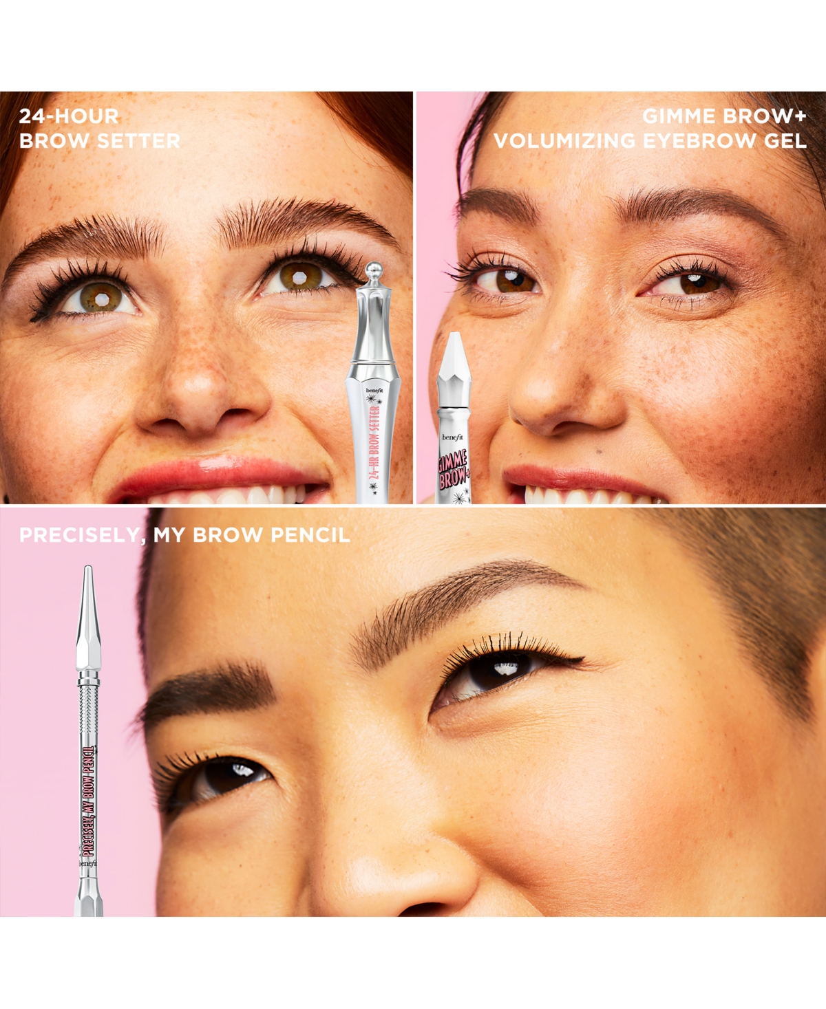 Shop Benefit Cosmetics 3-pc. Lil' Brow Loves Mini Brow Pencil & Gel Value Set In Set  (,)