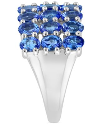 EFFY&reg; Tanzanite Matrix Cluster Ring (2-5/8 ct. t.w.) in Sterling Silver