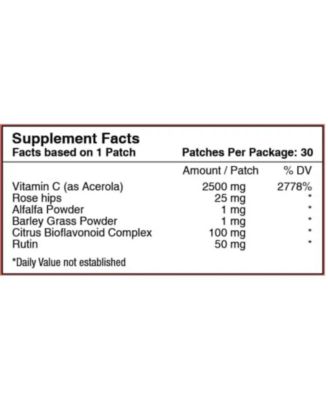 Vitamin C Plus Vitamin Patch by (30-Day Supply)