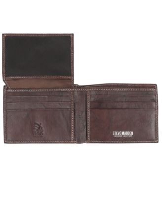 Men's Antique-like RFID Passport Case