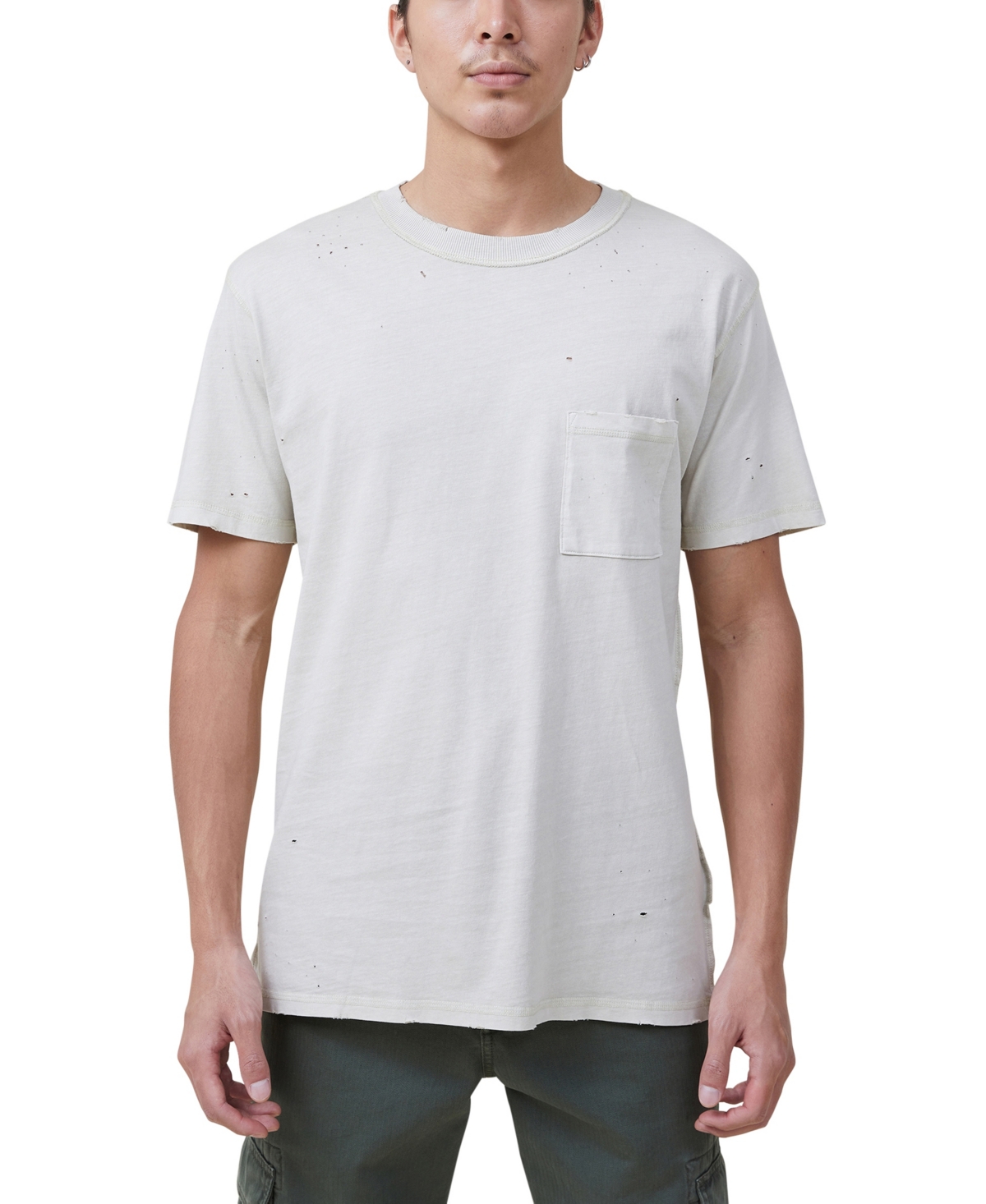 Cotton On Men's Thrashed Crew Neck T-shirt