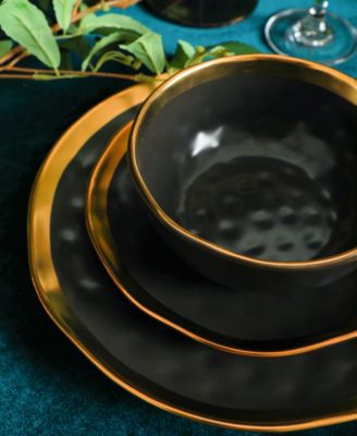 Florian 16 Pc. Dinnerware Set, Service For 4