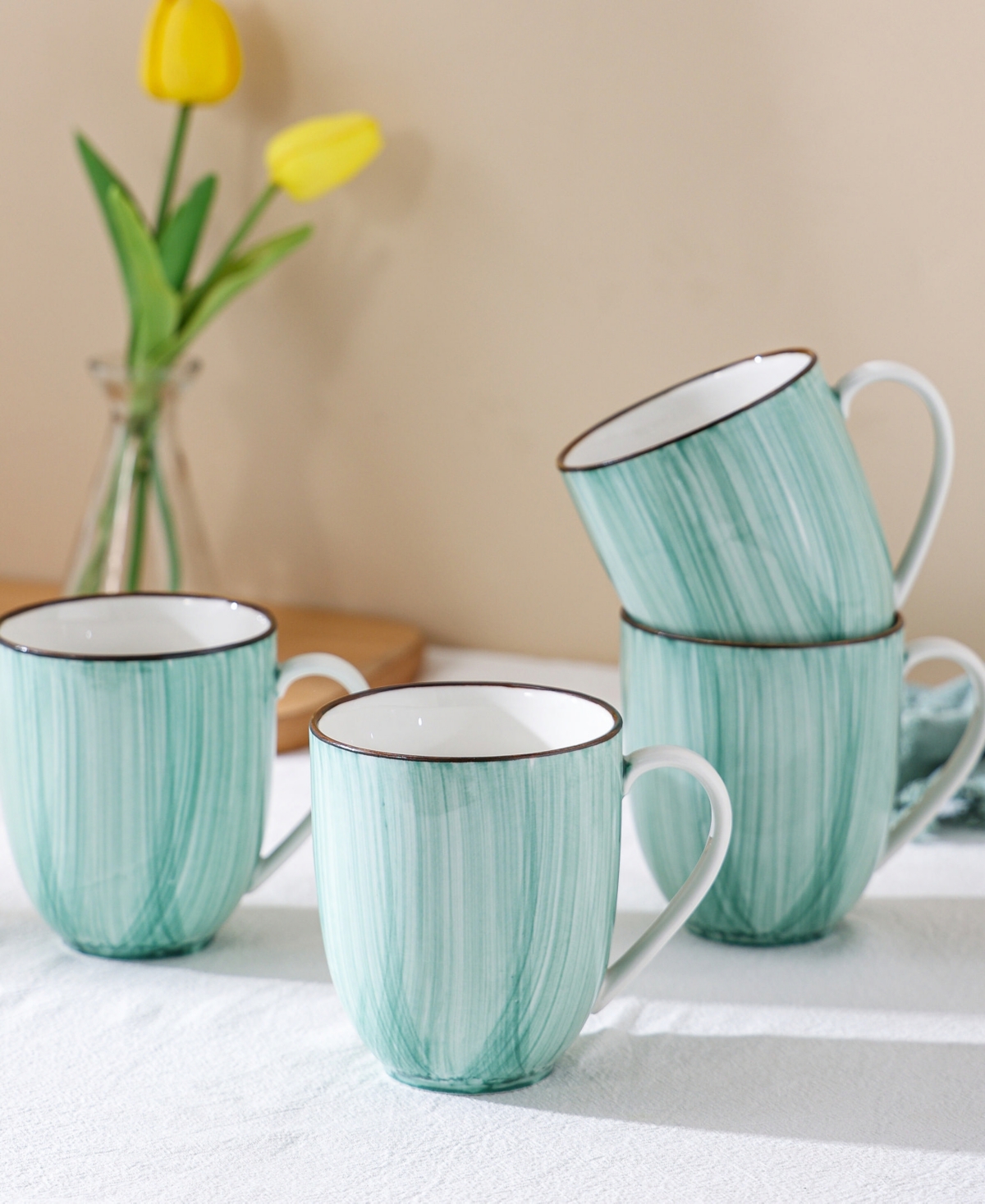 Stone Lain Esmeralda Pc. Dinnerware Set, Service for 8