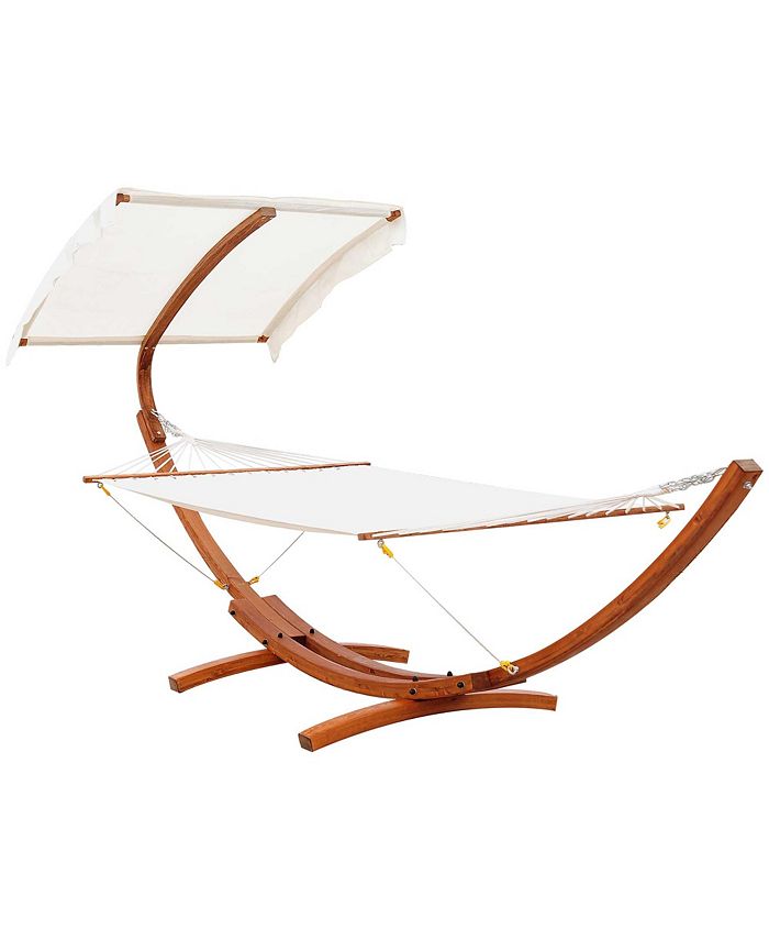 Outsunny wooden hammock clearance