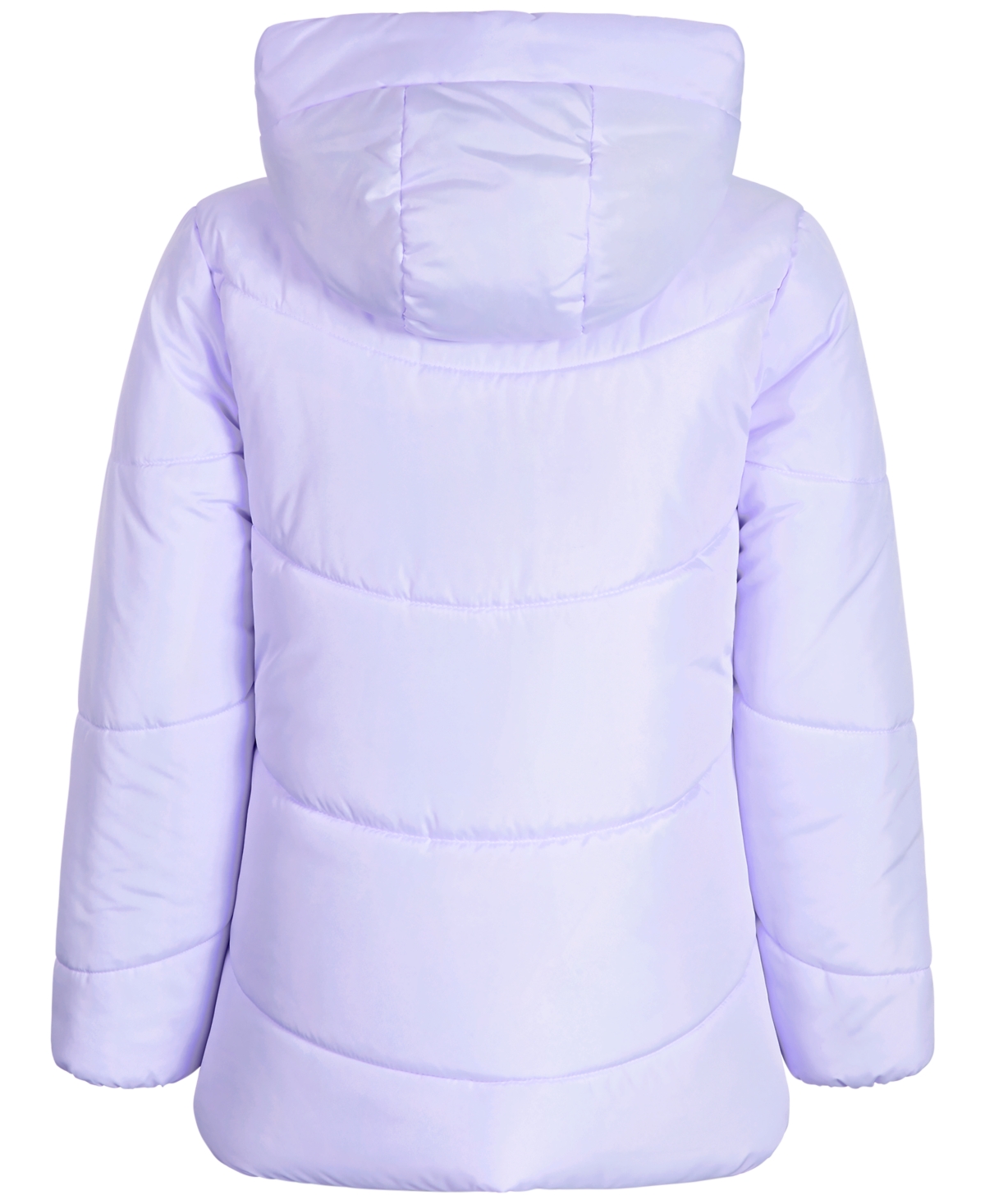 S Rothschild & Co Big Girls Flare Hooded Puffer Coat