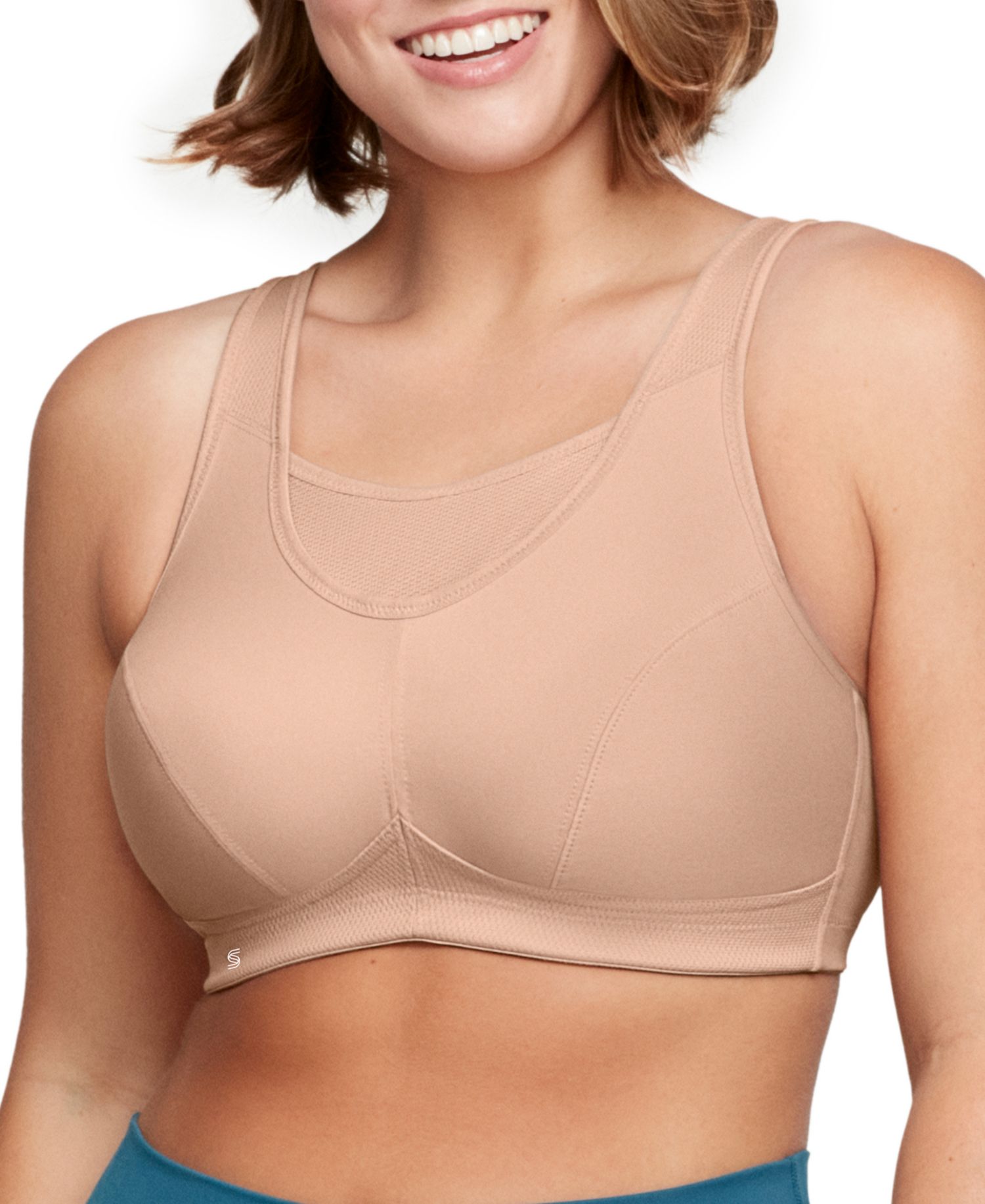 Women's Plus Size Sport No-Bounce Camisole Bra 1066