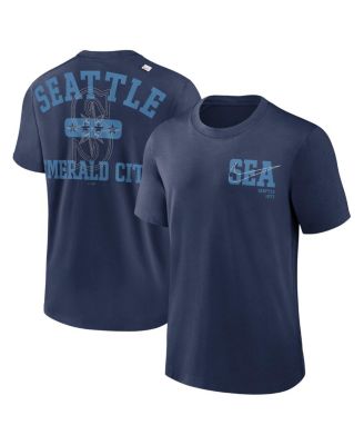 Men's Seattle Mariners Under Armour Navy Tech Long Sleeve T-Shirt