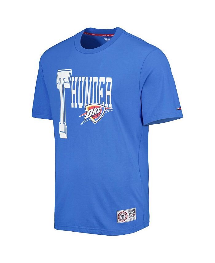 Tommy Jeans Men's Blue Oklahoma City Thunder Mel Varsity T-shirt - Macy's