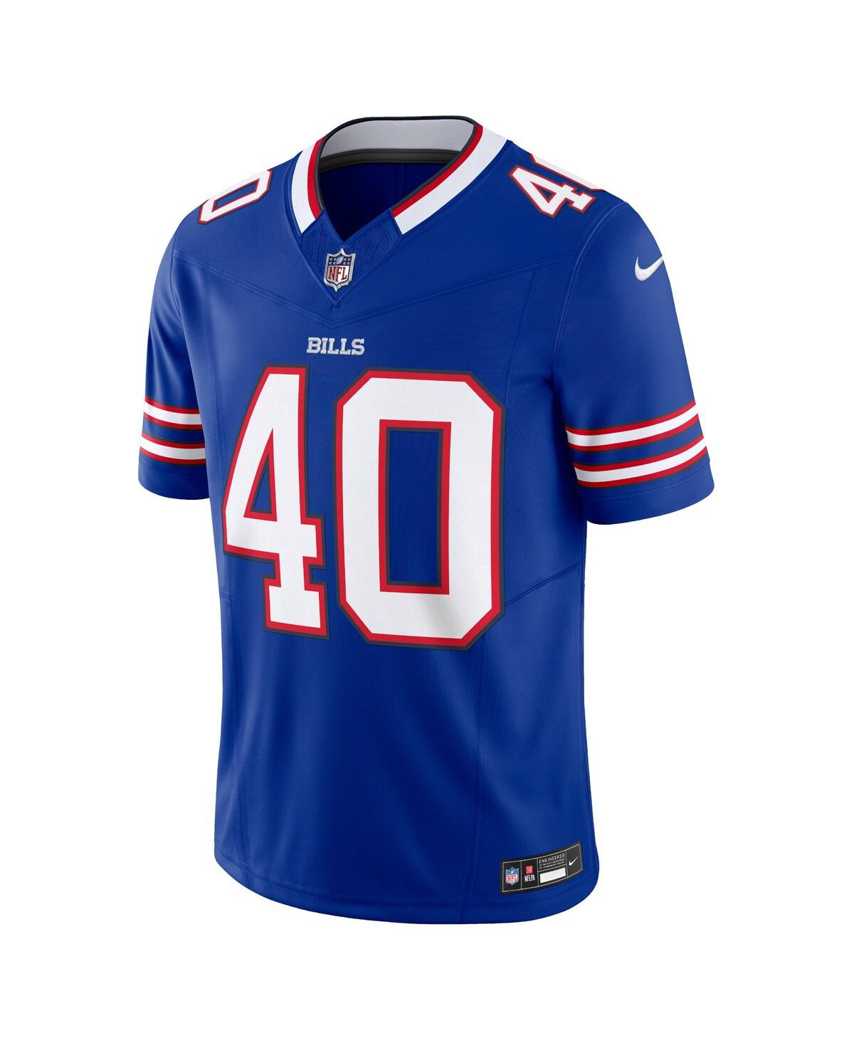 Men's Nike Von MillerBuffalo Bills Vapor F.u.s.e. Limited Jersey - Royal