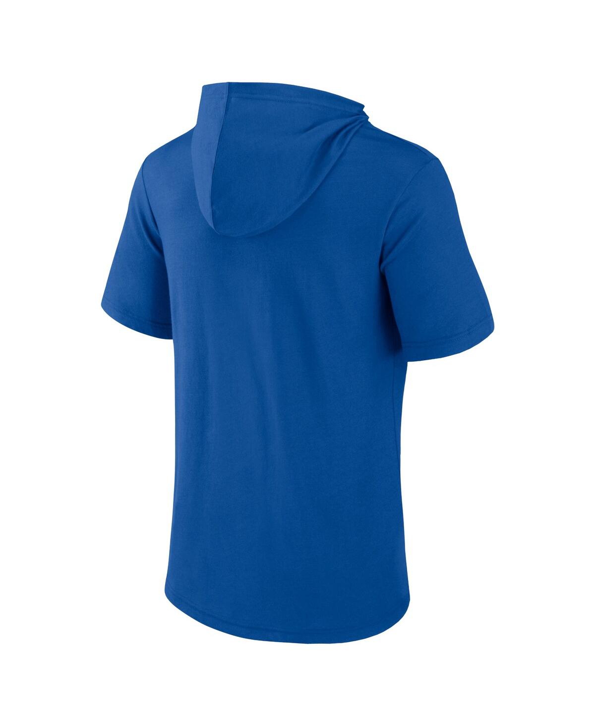 Fanatics Branded Royal Florida Gators Outline Lower Arch Hoodie T-shirt In Royal