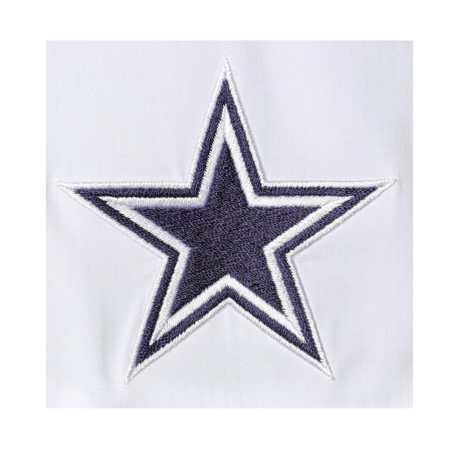 Men's PFG White Dallas Cowboys Tamiami Omni-Shade Button-Down Shirt