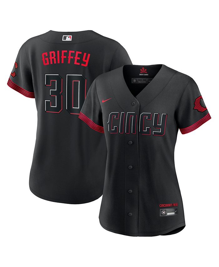 Nike Women's Black Cincinnati Reds Ken Griffey Jr. 2023 City Connect  Replica Player Jersey - Macy's