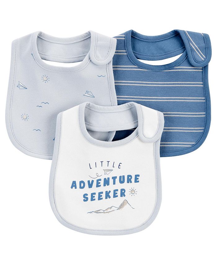 Carter's Baby Boys Bibs, Pack of 3 Macy's