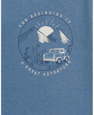 Baby Boys Short Sleeve Bodysuits, Pack of 5