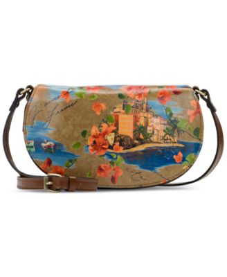 Patricia Nash - Lydie Small Printed Leather Crossbody Bag