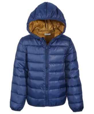 Epic Threads - Little Boys Bear Packable Hooded Puffer Coat