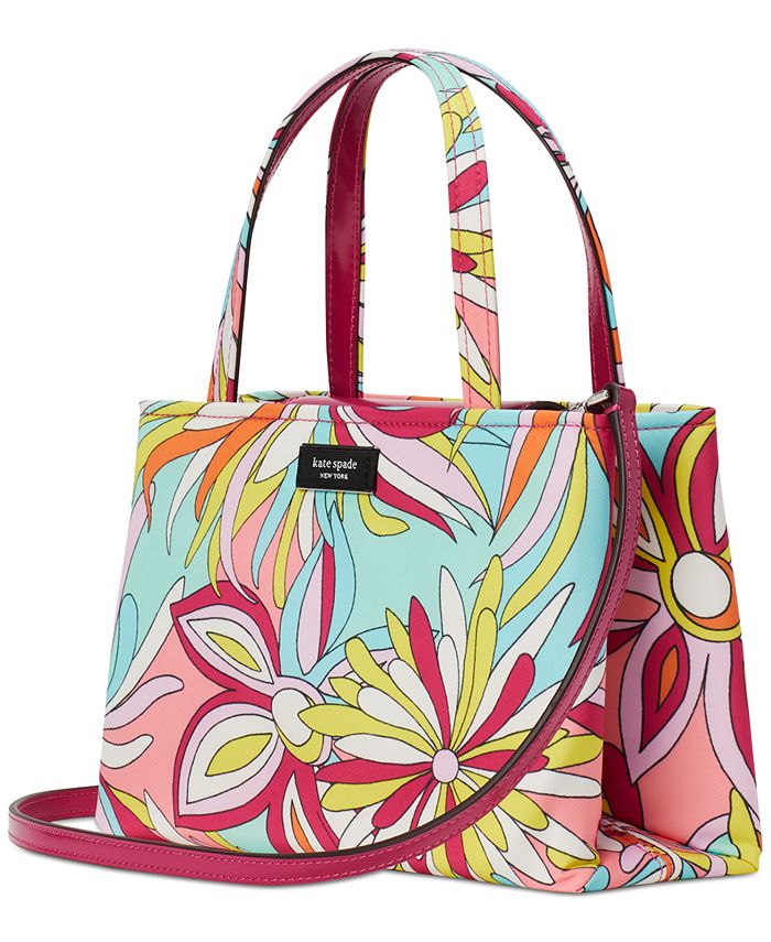 kate spade new york Sam Icon Anemone Floral Printed Fabric Small Tote ...