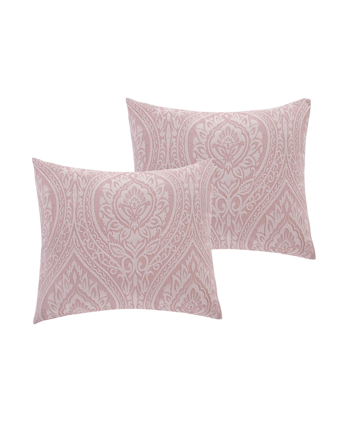 Vcny Home Cougar Ogee Damask 6-Piece Comforter Set,