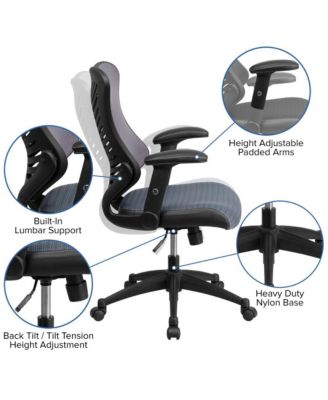 High Back Designer Mesh Executive Ergonomic Office Chair W/ Adjustable Arms