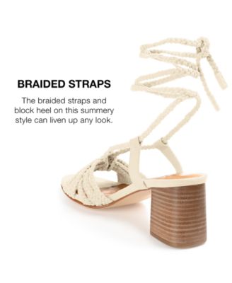 Women's Railee Braided Block Heel Sandals