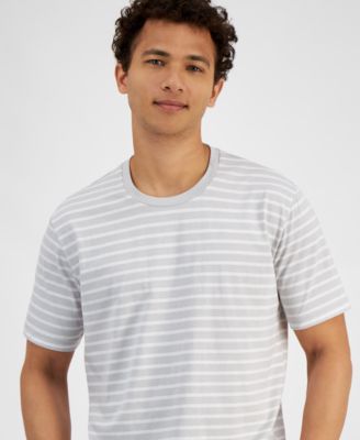 Men's Regular-Fit Stripe T-Shirt, Created for Macy's